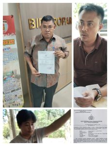 Kasatreskrim Polres  Pelalawan Resmi Dilaporkan ke Bidang Propam Polda Riau