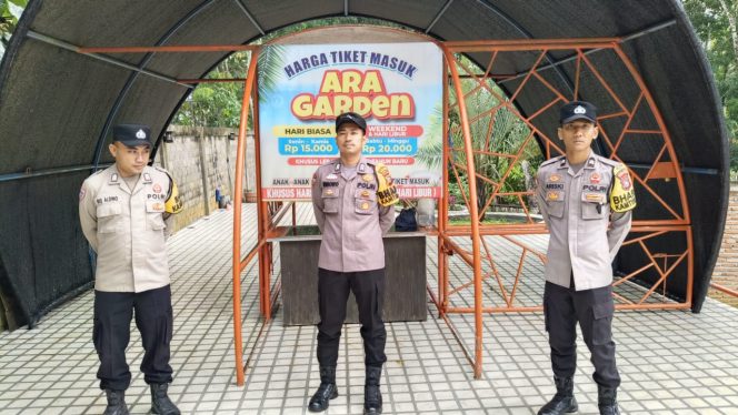 
					Gelar Patroli di Ara Garden, Polsek Bagan Sinembah Jaga Kamtibmas Tempat Keramaian