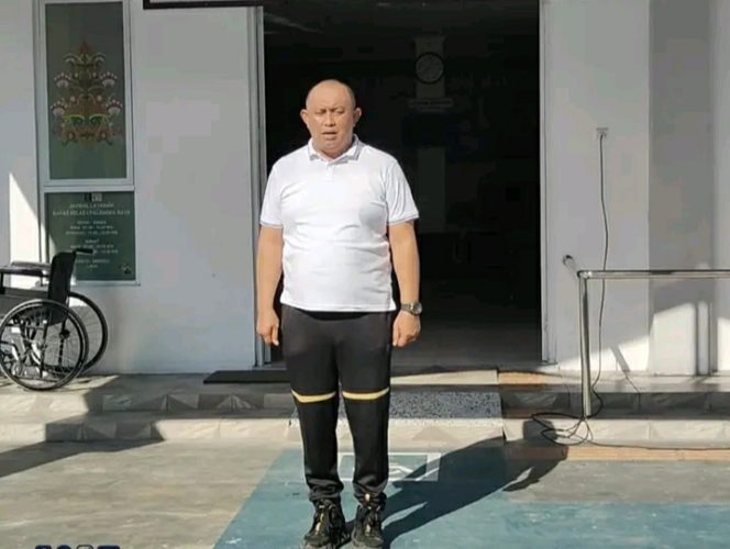 
					Saat Apel pagi Kepala Bapas Palangka Raya, Tekankan Kebersihan Kantor sebagai Cermin Peduli Lingkungan Kerja