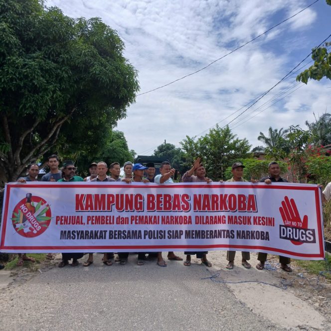 
					Ungkap Kasus Narkotika, Masyarakat Balam Sempurna Kota Apresiasi Kinerja Polsek Bagan Sinembah