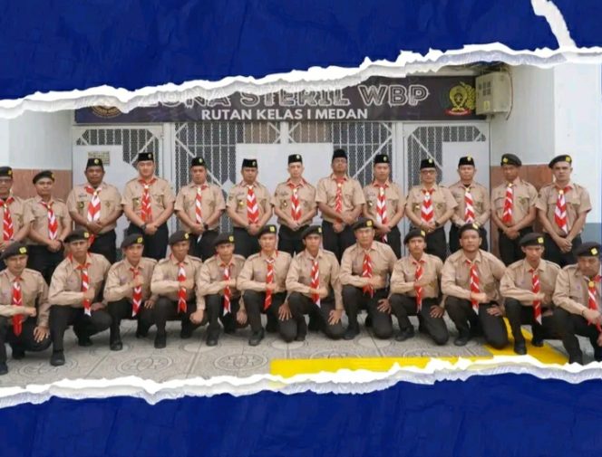 
					Pembukaan Perkemahan Satya Dharma Bhakti Pemasyarakatan Karutan I Medan Ikuti secara Virtual