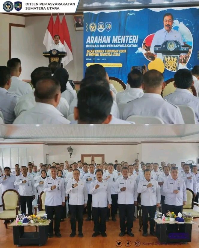 
					Menteri Iminpas Agus Andrianto Tekankan Integritas, Layanan Berkualitas Serta Kerja Totalitas