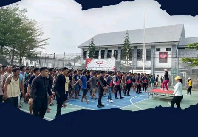 
					Gelar Senam Pagi Bersama, Lapas Pemuda Langkat Tingkatkan Kesehatan dan Kebugaran WBP