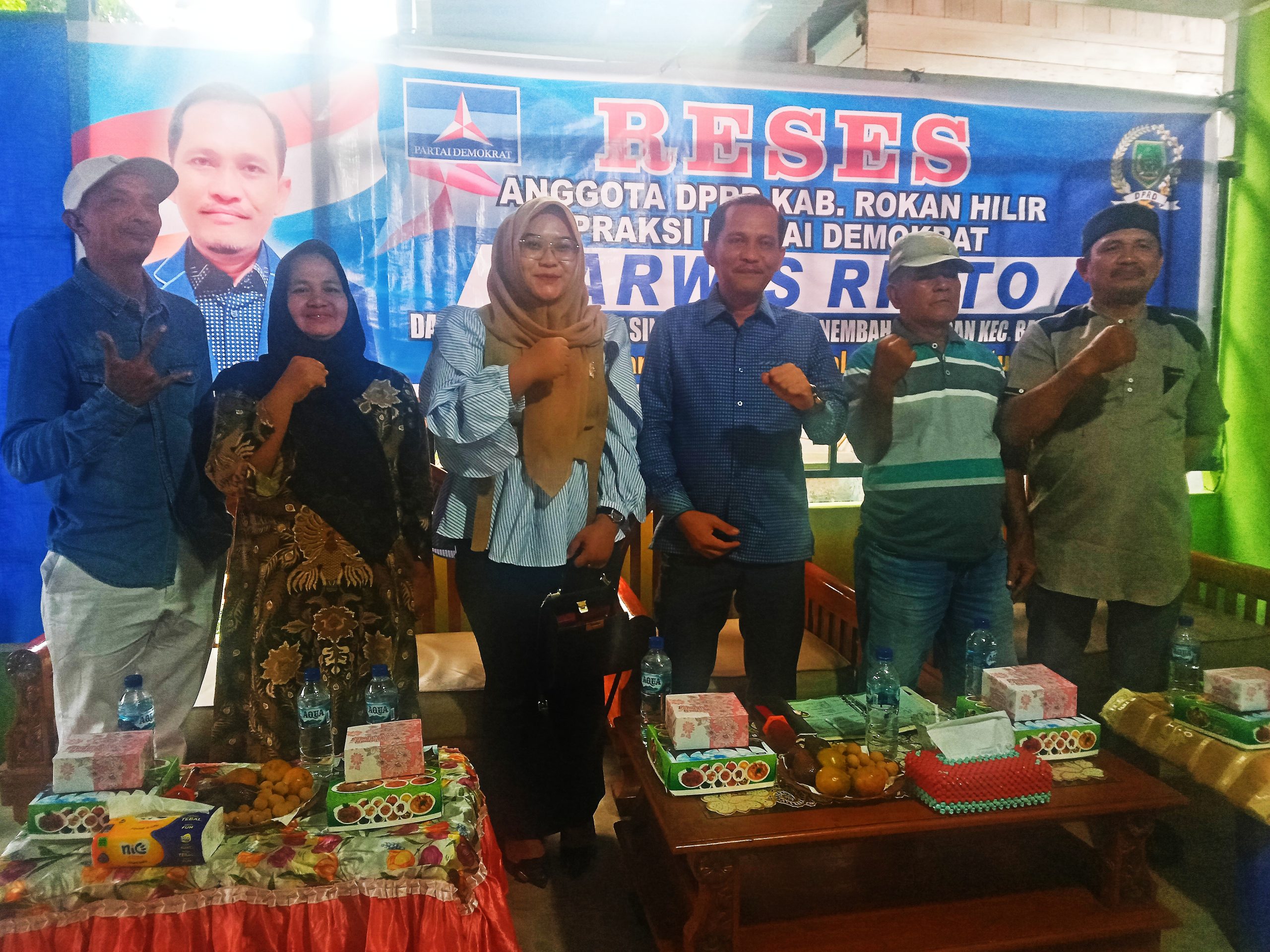 Jemput Aspirasi Masyarakat Bagan Manunggal, Darwis Rinto Laksanakan Reses Tahap ll Fraksi Demokrat