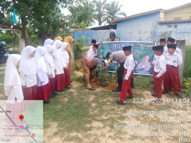 
					Aksi Peduli dan Edukasi Sejak Dini, Gelar Green Policing di Sekolah Madrasah