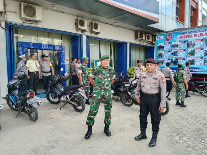 
					Polsek Beserta Koramil 03/Bagan Sinembah, Tingkatkan Patroli Gabungan Pasca Unjuk Rasa