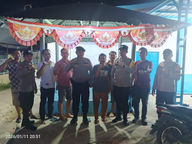 
					Cek Pos Kamling, Kapolsek Bagan Sinembah: Semua Pos Berstatus Aktif