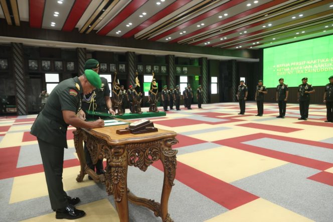 
					Kasad : Kepemimpinan Bukan Sekedar Jabatan, Juga Memberi Arah dan Solusi