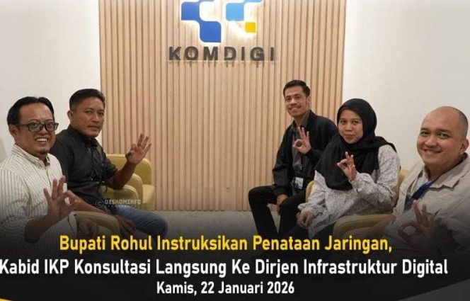 
					Benahi Infrastruktur Digital, Pemkab Rohul Koordinasi Ke Dirjen Komdigi Pusat