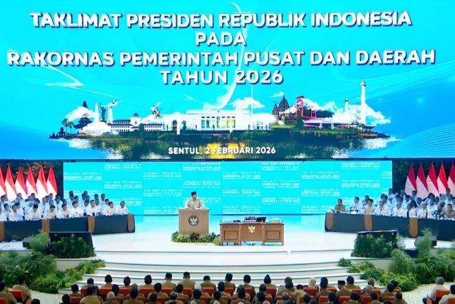 
					Perkuat Sinergi Nasional, Bupati dan Wabup Hadiri Rakornas Pemerintah 2026 di Sentul