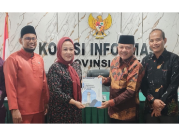 PPID Utama Diskominfo Kuansing Sampaikan Laporan Tahunan dan Perkuat Koordinasi dengan Komisi Informasi Riau