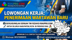 
					LOWONGAN WARTAWAN