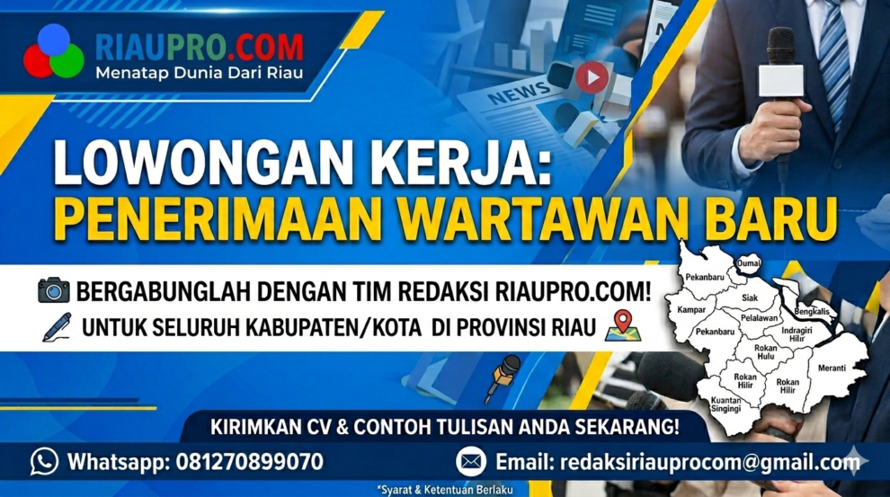 
					LOWONGAN WARTAWAN