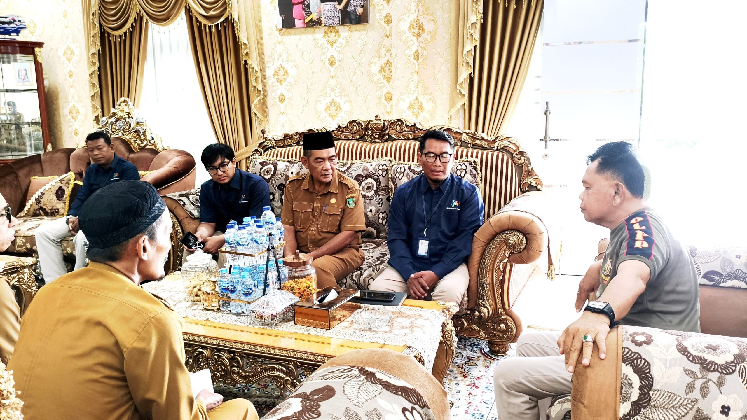Bupati Meranti Terima Silaturahmi BPS, Dukung Pelaksanaan Sensus Ekonomi 2026