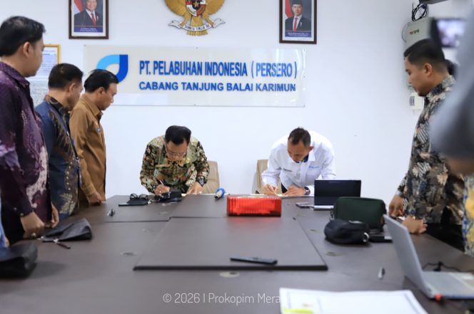 
					Bupati Meranti Teken MoU dengan Pelindo, Perkuat Layanan Pelabuhan Siapkan Mudik Aman 2026