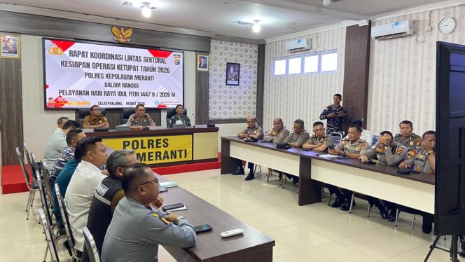 
					Gelar Zoom Operasi Ketupat, Polres Meranti Bersama Lintas Sektor Sambut Idul Fitri 1447 H
