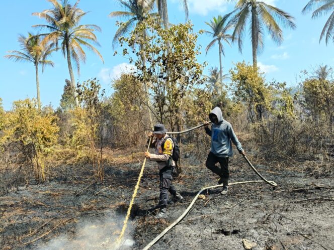 
					Hot Spot di Desa Tanjung Bakau, Polsek Rangsang Atasi dan Respons Cepat
