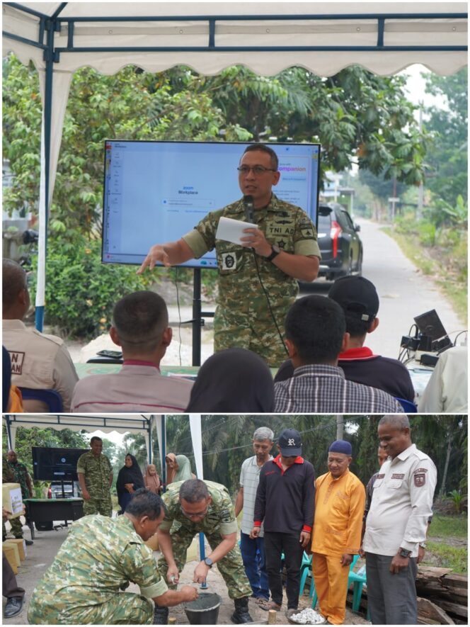 
					Groundbreaking Jembatan Garuda di wilayah Kodim 0320/Dumai