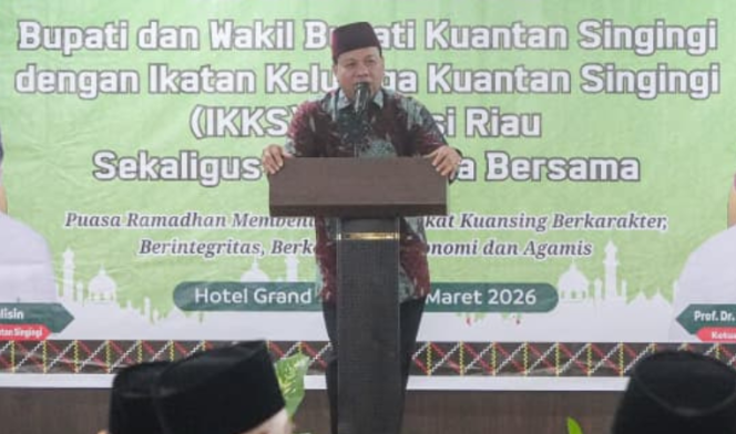 
					Buka Puasa Bersama IKKS Riau, Bupati Suhardiman Dorong Perantau Berkontribusi untuk Kuansing
