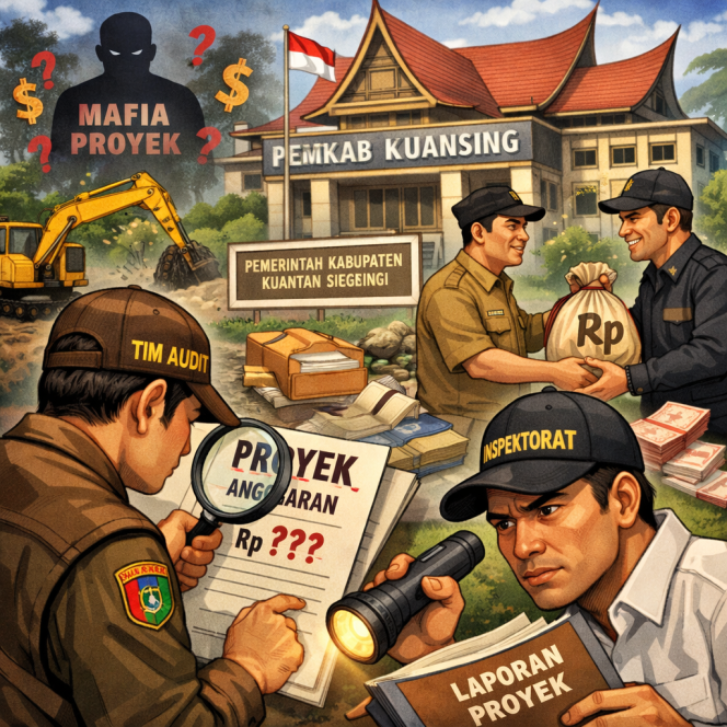 
					Dugaan Diskriminasi Pencairan Proyek di Pemkab Kuansing, Konsultan Ungkap Indikasi Pilih Kasih