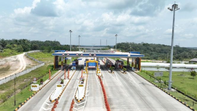 
					Tarif Tol Pekanbaru–Dumai dan Tol Pekanbaru–XIII Koto Kampar Diskon 30 Persen pada Periode Mudik 15–16 dan 26–27 Maret