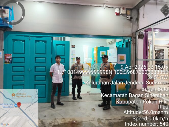 
					Sapu Bersih Gangguan Kamtibmas, Polsek Bagan Sinembah Pastikan Wilayah Bebas Terkendali