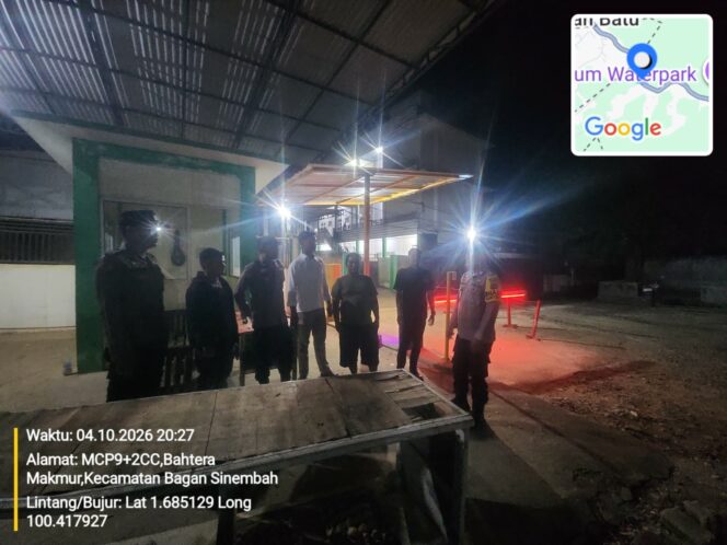 
					Jaga Situasi Kamtibmas Tetap Aman dan Kondusif, Polsek Bagan Sinembah Gelar KRYD