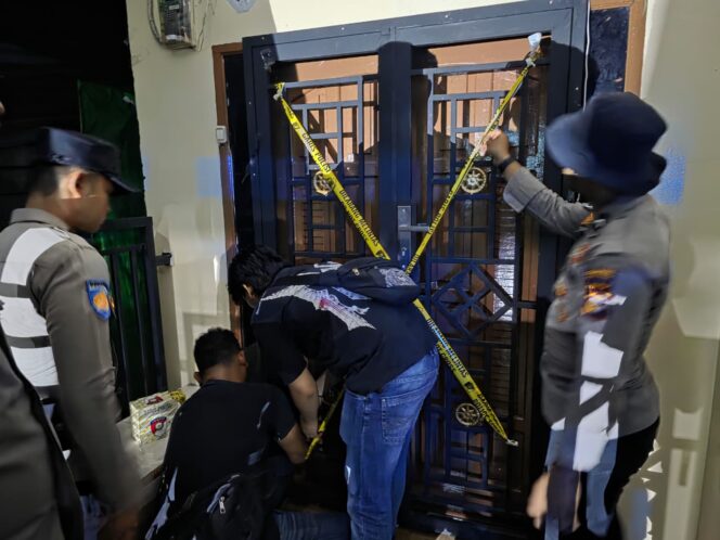 
					Antisipasi Kemungkinan, Polisi Segel Delapan Rumah Terduga Pelaku Narkoba di  Panipahan