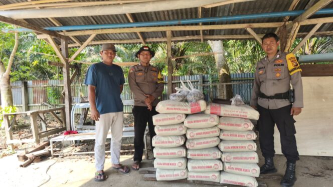 
					Tak Butuh Waktu Lama! Polres Rohil Pastikan Pembagunan Jembatan Merah Putih Presisi Akan Segera Selesai