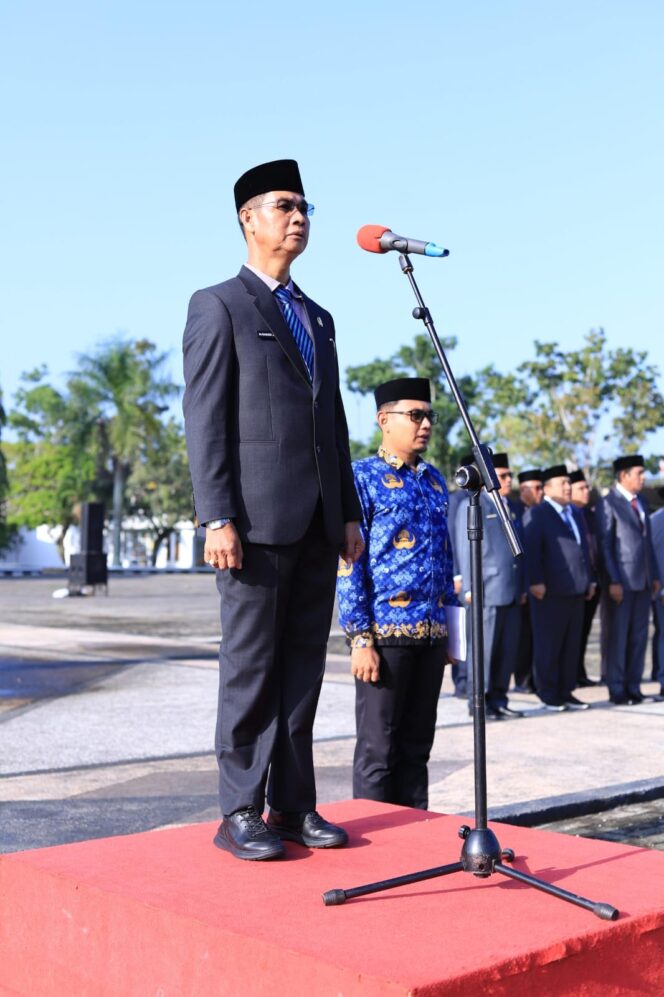 
					Sekda Sudandri Pimpin Upacara Hari Otonomi Daerah ke-30 di Meranti, Tekankan Sinergi Pusat dan Daerah