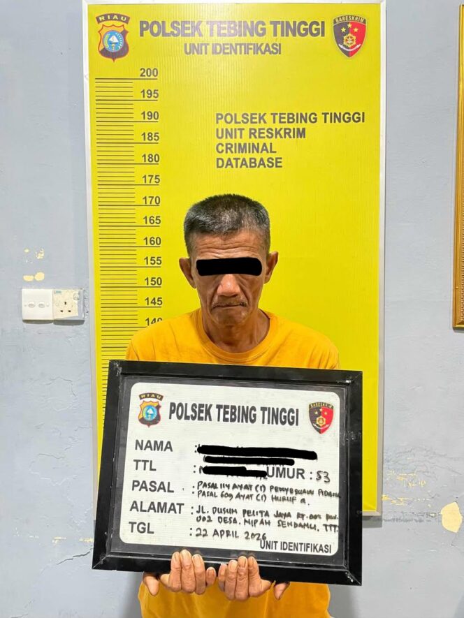 
					Operasi Antik 2026 Polsek Tebing Tinggi Ringkus Di Duga Pengedar Sabu Nipah Sendanu