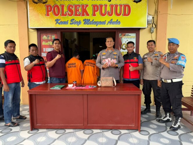 
					Prihatin!! Terlibat Peredaran Gelap Narkoba, Reskrim Polsek Pujud Tangkap Pasutri