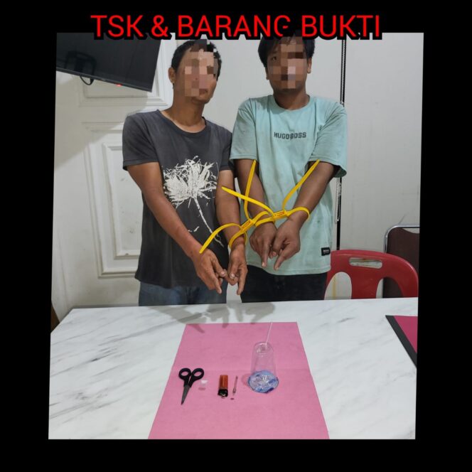 
					Digerebek di Bangunan Kosong, Dua Pria Ditangkap Saat Asyik Nyabu