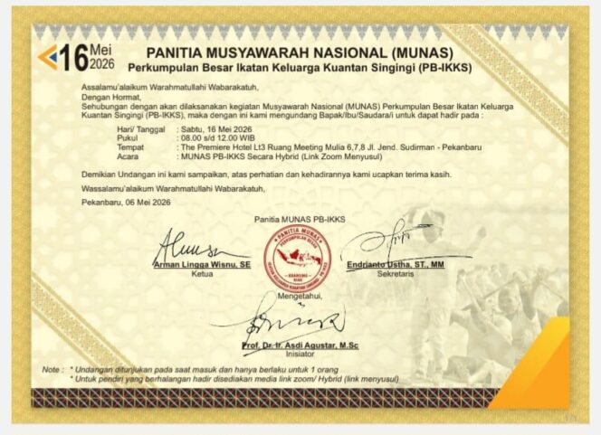 
					Dinilai Tidak Paham Organisasi dan Cacat Prosedural, Sekum IPMAKUSI Deki Irawan Pertanyakan Mubes PB IKKS