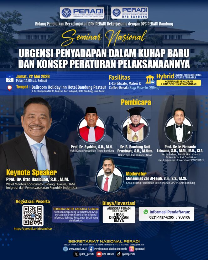 
					Tokoh Nasional Asal Kuansing Prof. Dr. Syahlan, SH., MH Jadi Pembicara Dalam Seminar Nasional