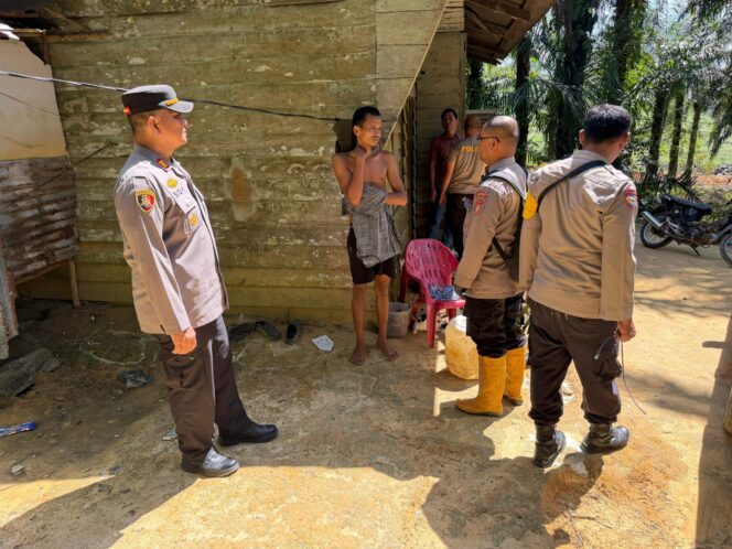 
					Polsek Pujud Patroli Pekat, Pengecekan Lokasi Rawan dan Peredaran Narkotika di Pondok Kresek