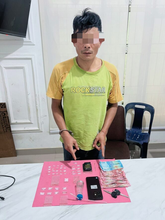 
					37 Paket Sabu Disita dari Dalam Rumah, Pengedar Sabu Diciduk di Paket J