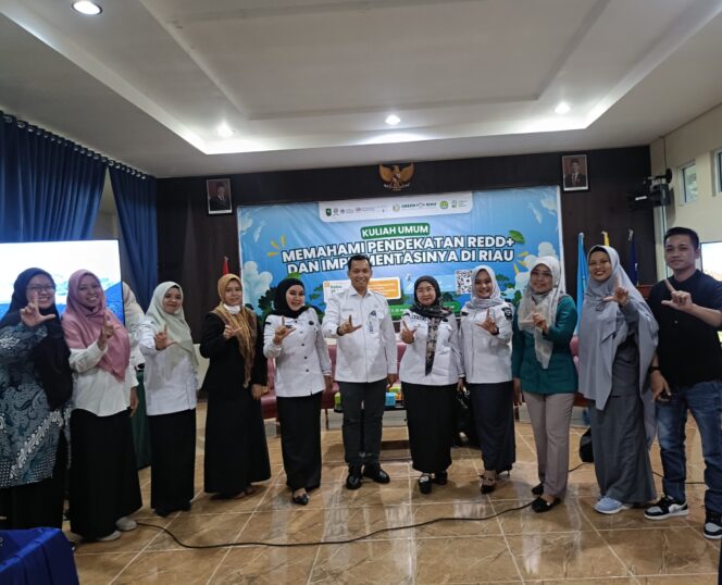 
					Kuliah Umum REDD+ di Pascasarjana UNRI, Bahas Masa Depan Hijau Riau Lewat GREEN for Riau