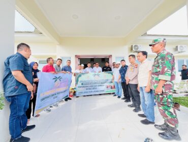 PT Pancaran Cahaya Sedjati Salurkan 3 Ekor Sapi Kurban untuk Desa Logas, Logas Hilir, dan Muara Lembu