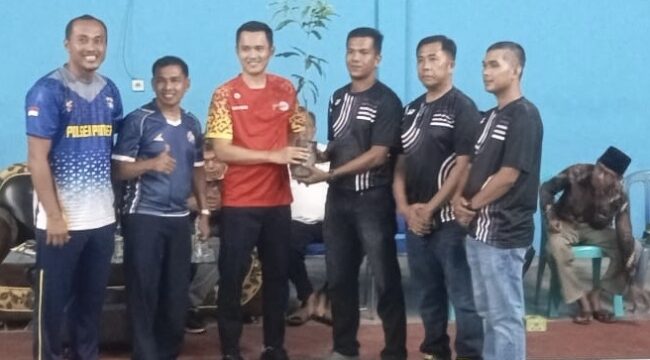 Sambut HUT Bhayangkara ke-80, Kapolres Kuansing Buka Turnamen Badminton Cup 2026 di Pangean