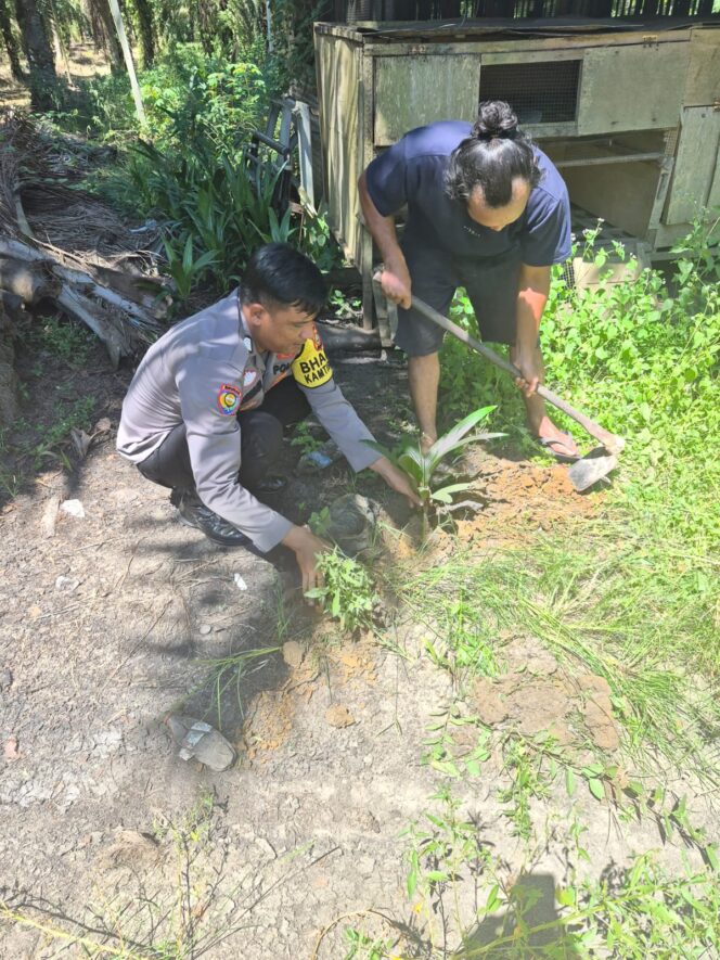 
					Dukung Program Green Policing Polsek Bagan Sinembah Gelar Sosialisasi