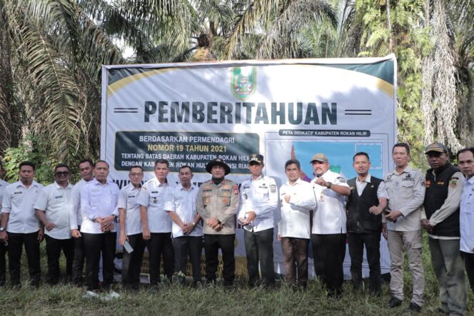 
					Tegaskan Komitmen Jaga Stabilitas, Pemkab Rohil Tinjau Lahan Sengketa PT Torganda