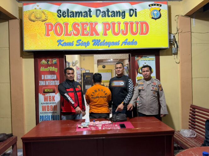 
					Unit Reskrim Polsek Pujud Ungkap Kasus Narkotika, Sita Sabu dan Pil Ekstasi