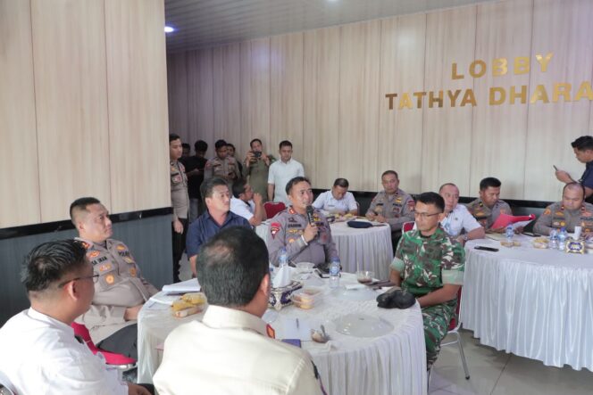 
					Polres Rohil Gelar Rapat Koordinasi Lintas Sektoral, Pengamanan Event Wisata Bakar Tongkang 2026
