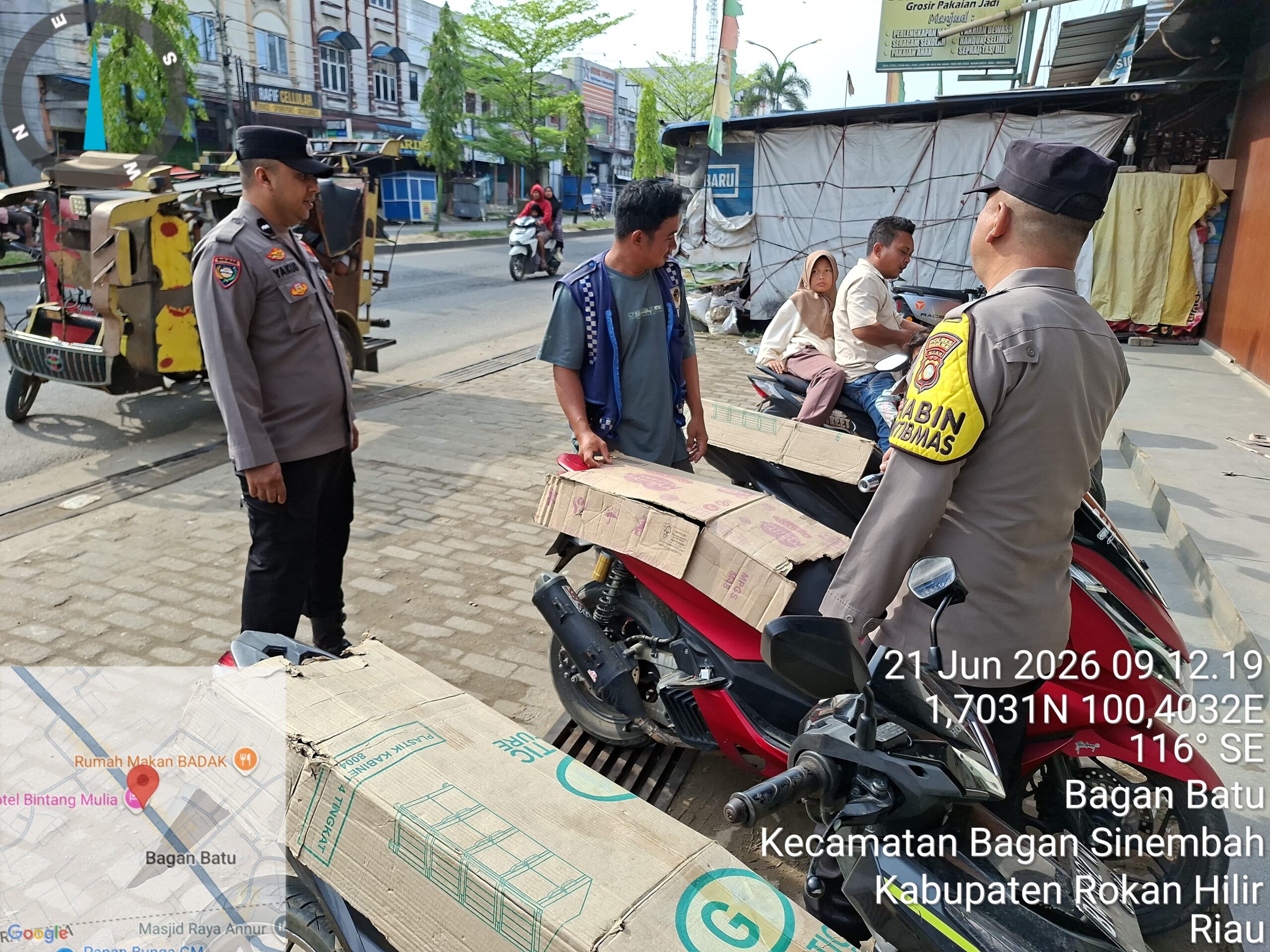 Gencarkan KRYD, Polsek Bagan Sinembah Persempit Ruang Gerak Pelaku Kejahatan
