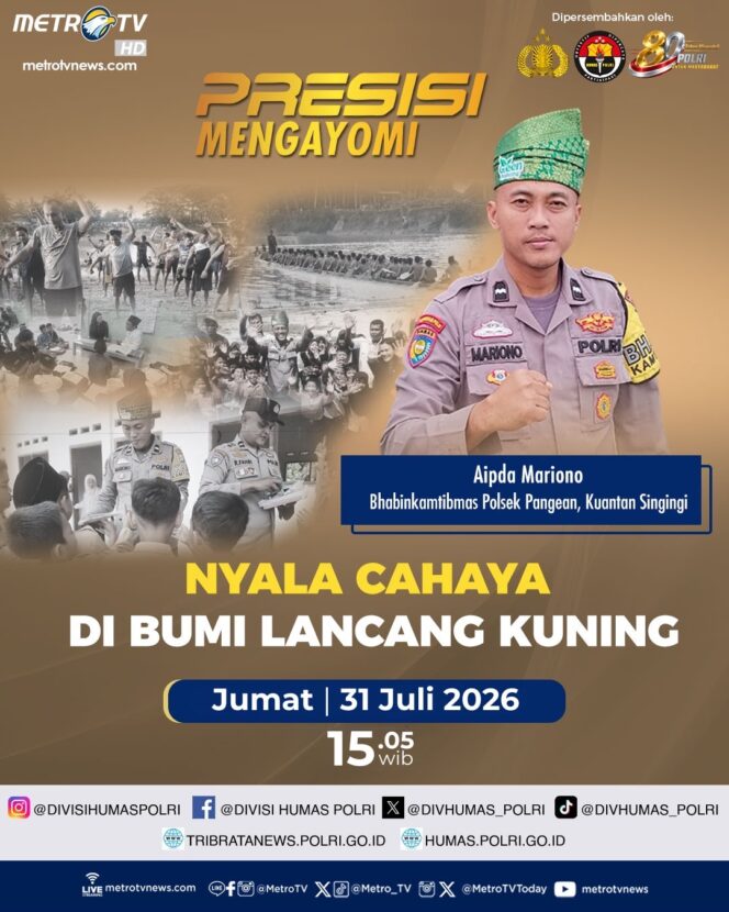 
					Nyala Cahaya di Bumi Lancang Kuning: Aipda Mariono, Sosok Polisi Pengabdi Desa di Riau