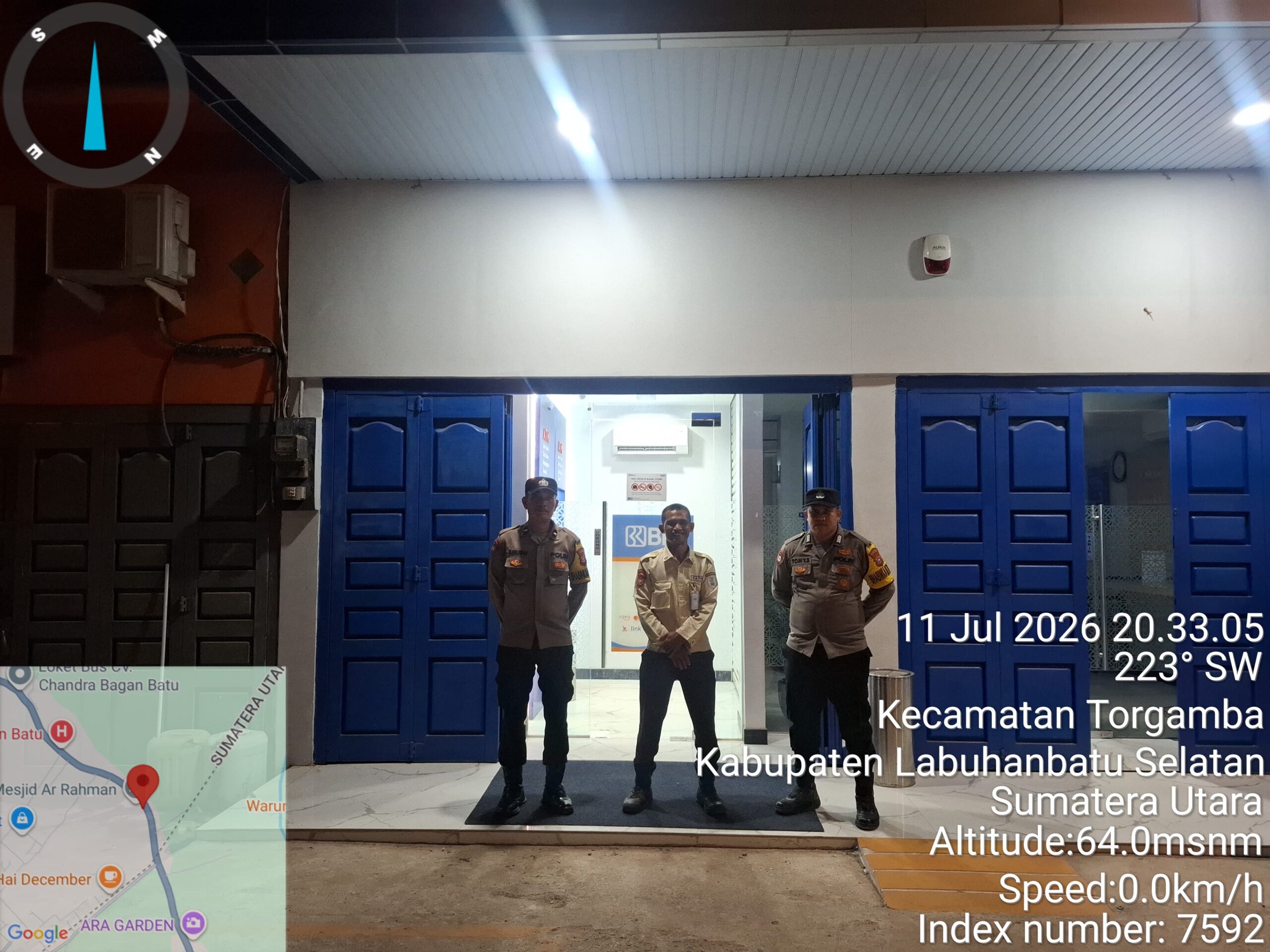 Polsek Bagan Sinembah Intensifkan KRYD, Pastikan Kamtibmas Akhir Pekan Tetap Kondusif