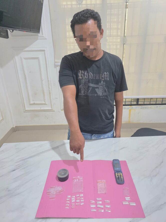 
					Amankan 31 Paket Sabu Seberat Bruto 6,9 Gram, Polsek Bagan Sinembah Ungkap Kasus Narkotika