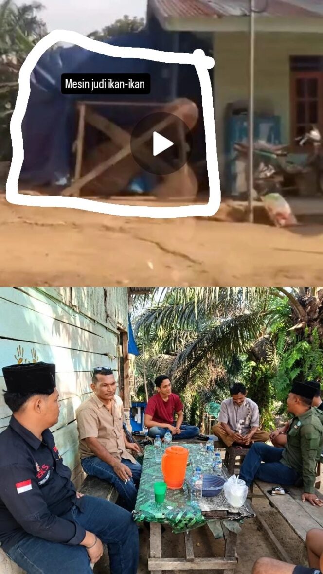 
					Barang Bukti Meja Gelper Sitaan Satgas di Rumah Ketua RT, Timbul Pertayaan di Benak Publik