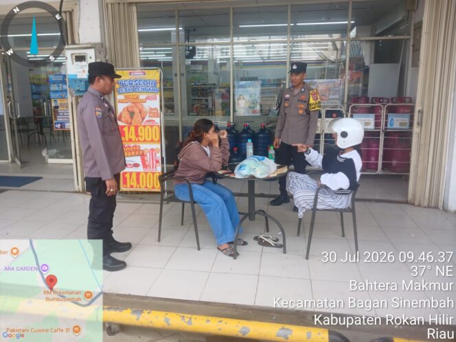 
					Wujudkan Situasi Kamtibmas Aman dan Kondusif, Polsek Bagan Sinembah Gelar KRYD